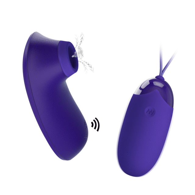pretty love 12 vibration  4 tapping suction Wireless remote control  vibrator  jumpping love egg BI-014901WL