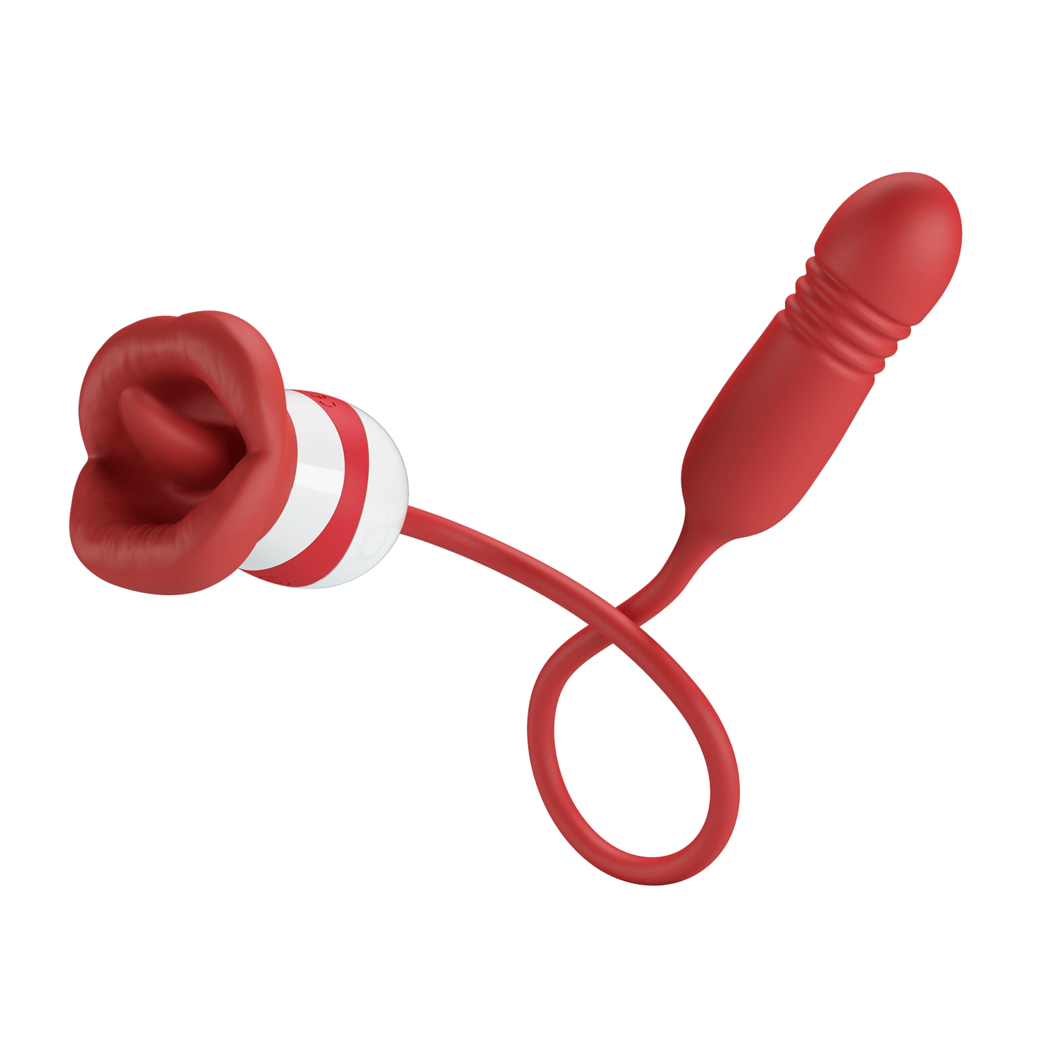 pretty love 5 vibration 5 thrusting settings 5 licking settings vibrator for woman BI-300075