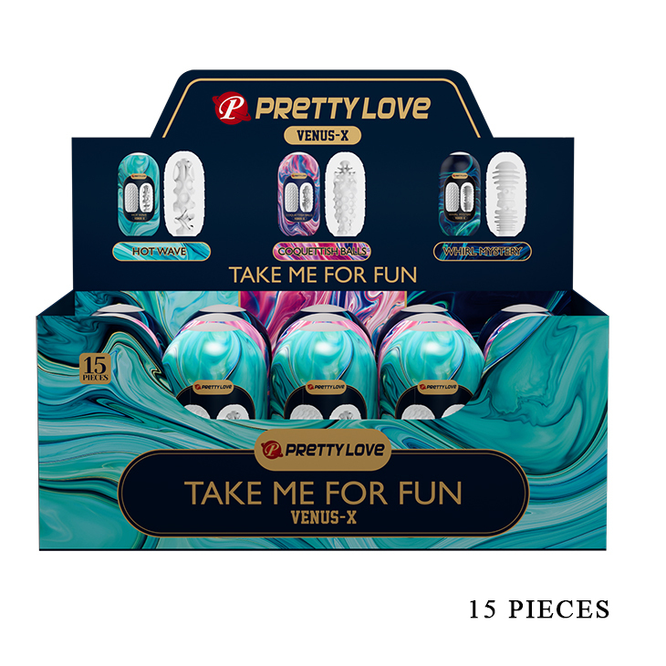 pretty love male masturbator 3 different  tunnels adult toys for male BI-014932H