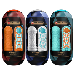 Pretty Love Male Masturbator Set with Whirl Coil & Stimulation Balls – 3 Types, 15 Pieces – BM-009229T6H