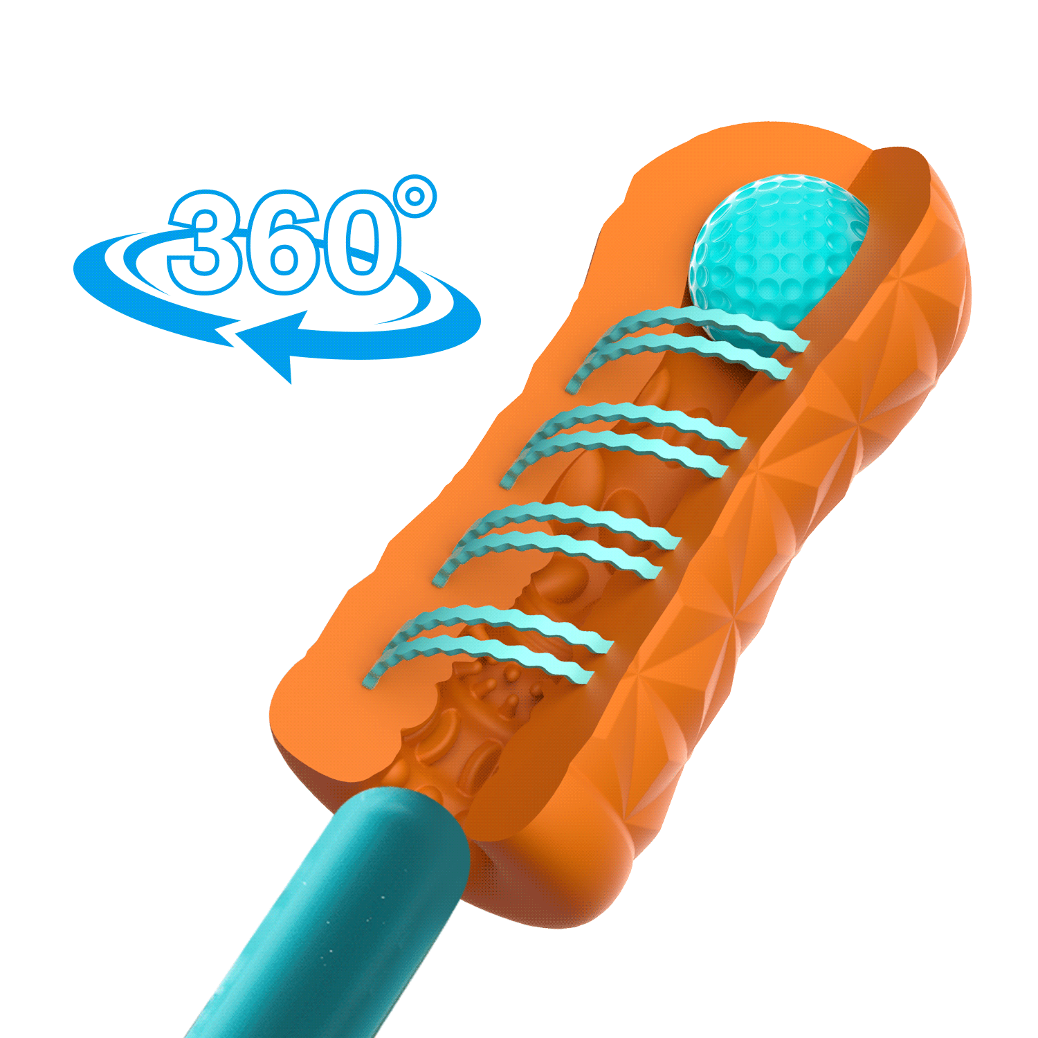 Pretty Love Male Masturbator Set with Whirl Coil & Stimulation Balls – 3 Types, 15 Pieces – BM-009229T6H