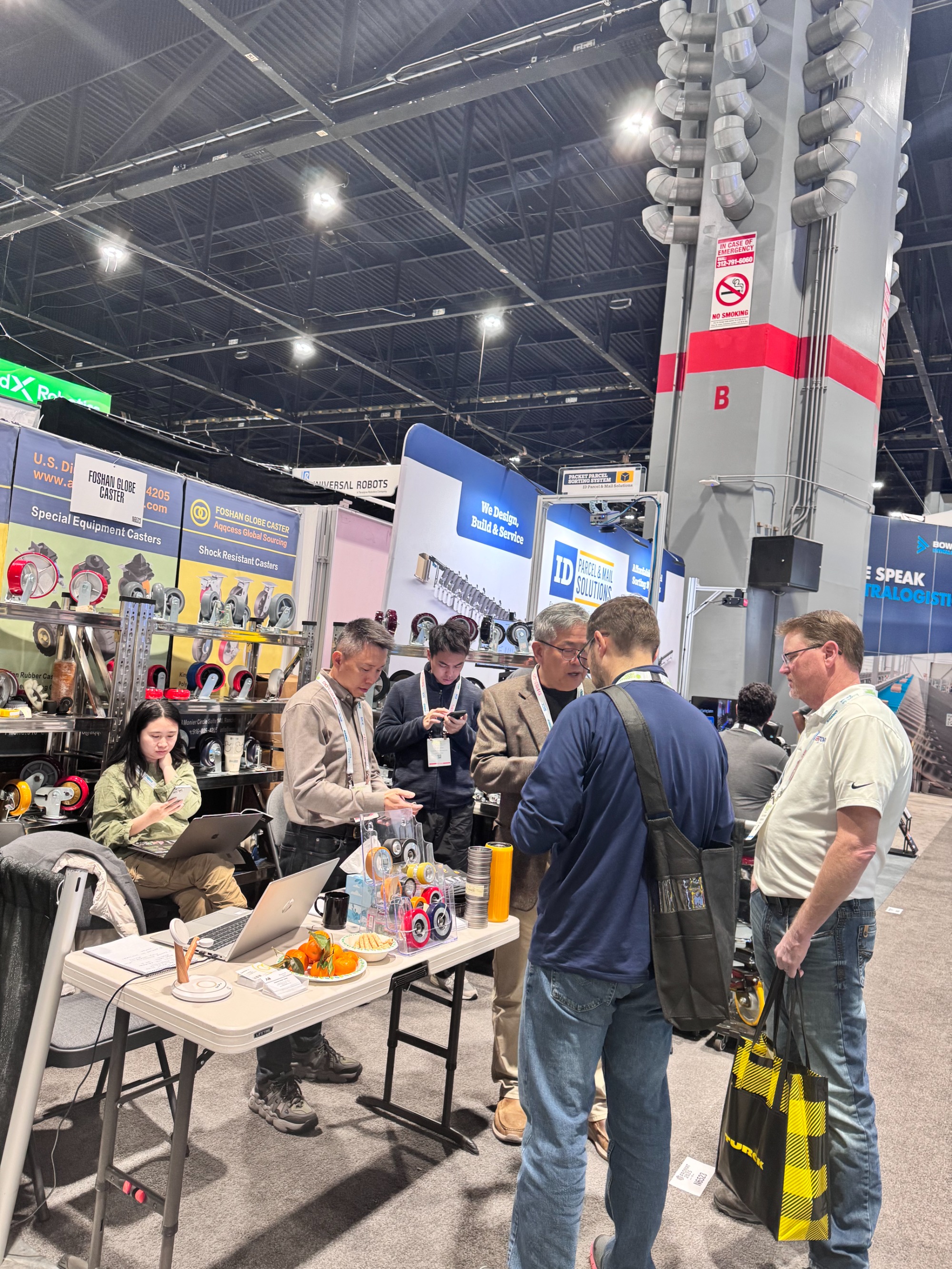 Aqqcess Globe Caster– Industrial Caster Manufacturer at ProMat 2025 (Booth N6523)
