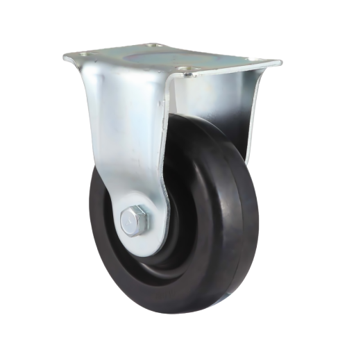 2" x 1" PP Wheel,2.6" x 1.7" Top Plate Rigid Casters, 117 lbs Load Rating