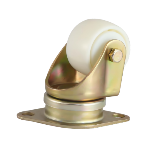 2.5" x 1.5" Premium Nylon Wheel, Top Plate Swivel Casters, 441 lbs Load Rating