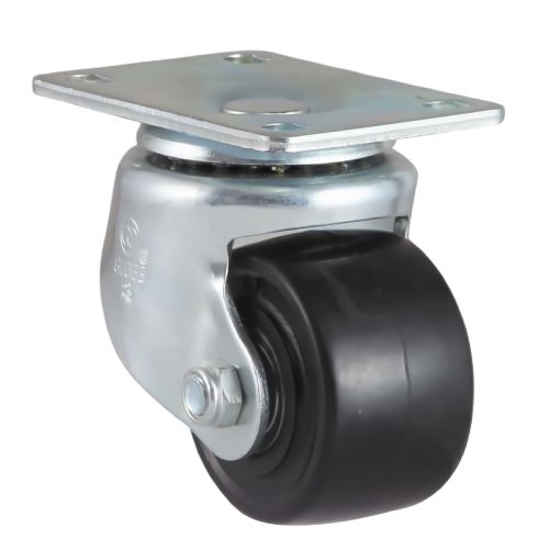 3" x 2" Premium Nylon Wheel,4" x 3" Top Plate Swivel Casters, 441 lbs Load Rating