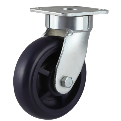 4" x 2" PP Wheel,4.5" x 4" Kingpinless Casters, 617 lbs Load Rating