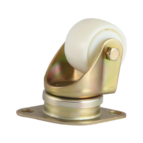 3" x 1.5" Premium Nylon Wheel, Top Plate Swivel Casters, 441 lbs Load Rating