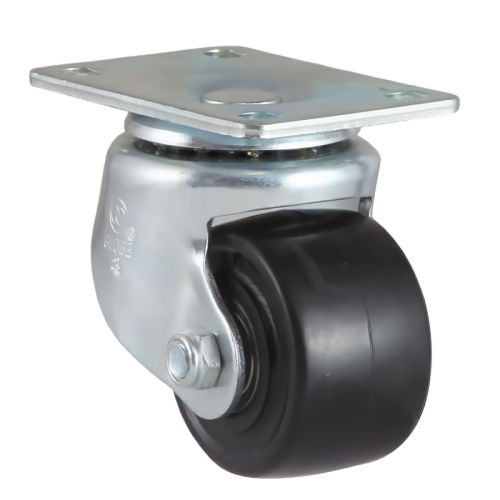 1.5" x 1" Premium Nylon Wheel,2.6" x 2" Top Plate Swivel Casters, 110 lbs Load Rating