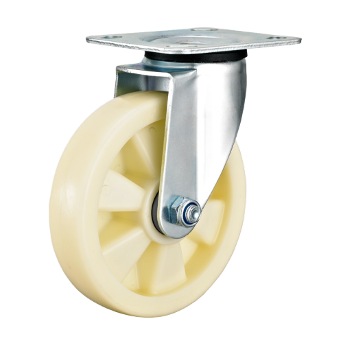 4" x 1.5" Nylon Wheel,4.5" x 4" Top Plate Swivel Casters, 397 lbs Load Rating
