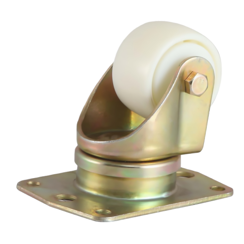  2.5" x 1.5" Premium Nylon Wheel,4.5" x 3" Top Plate Swivel Casters, 441 lbs Load Rating