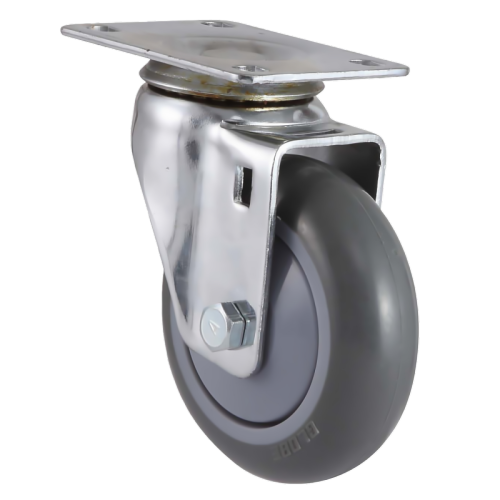 1.5" x 1" Noise Reducing PU Wheel,2.6" x 2" Top Plate Swivel Casters, 110 lbs Load Rating