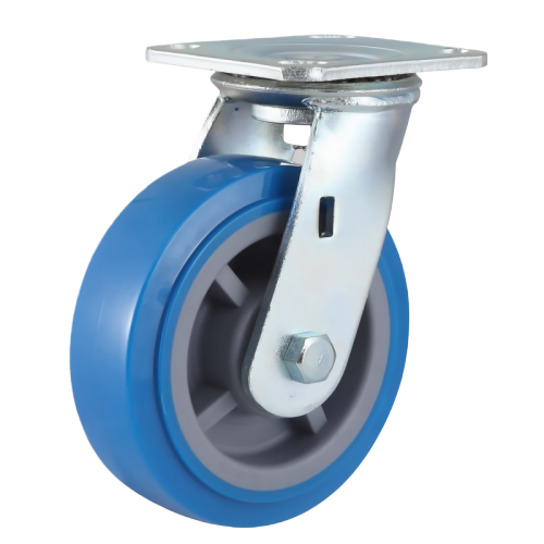 8" x 2" Premium PU Wheel,4.5" x 4" Top Plate Swivel Casters, 926 lbs Load Rating