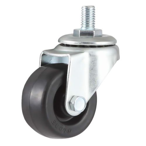 2.5" x 1" PP Wheel, Threaded Stem Casters, 176 lbs Load Rating