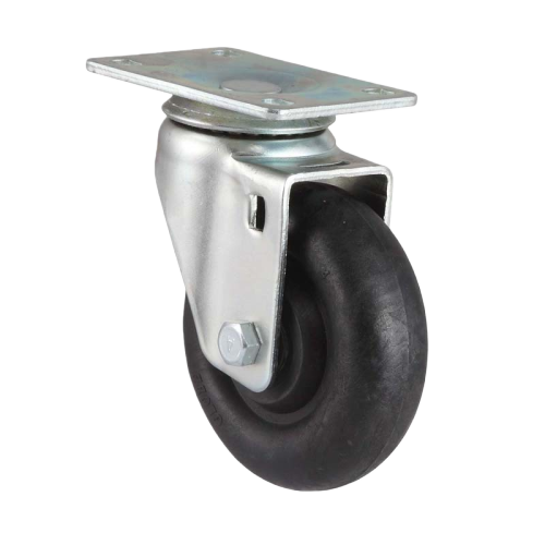 5" x 1.5" Phenolic Wheel,3.7" x 2.6" Top Plate Swivel Casters, 309 lbs Load Rating