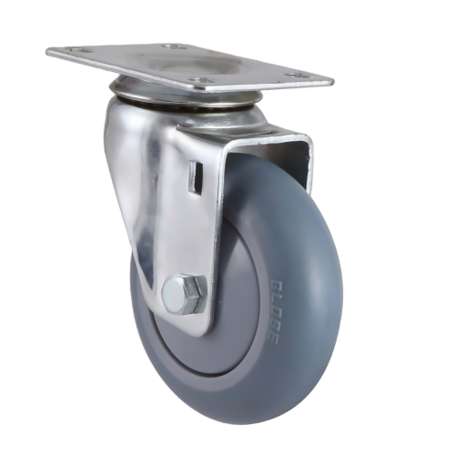 1.5" x 1" Noise Reducing PU Wheel,2.6" x 2" Top Plate Swivel Casters, 110 lbs Load Rating