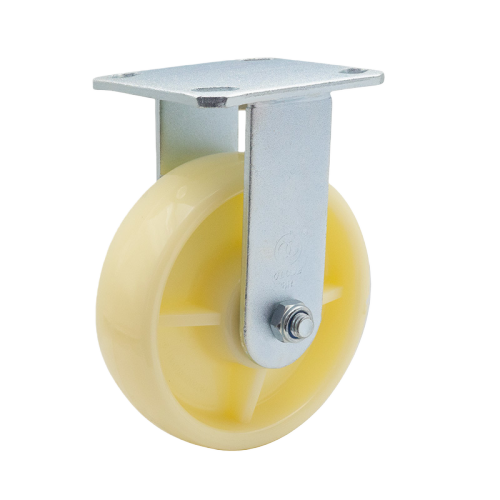 8" x 2" Nylon Wheel,4.5" x 4" Top Plate Rigid Casters, 772 lbs Load Rating