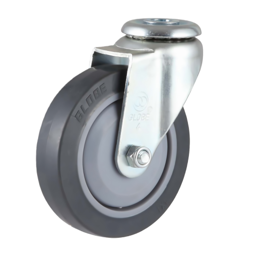 3" x 1" Premium TPR Wheel, Bolt Hole Casters, 110 lbs Load Rating