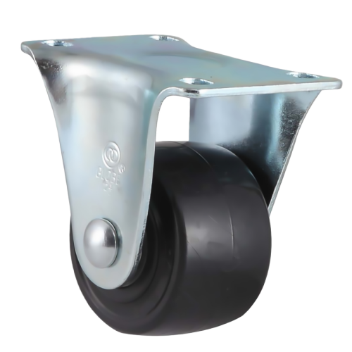 3" x 2" Premium Nylon Wheel,4" x 3" Top Plate Rigid Casters, 441 lbs Load Rating