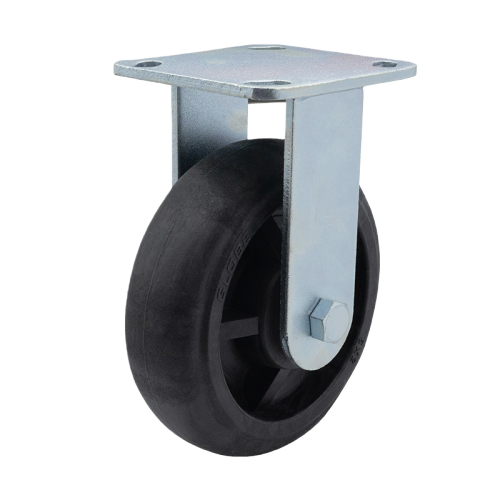 6" x 2" Phenolic Wheel,4.5" x 4" Top Plate Rigid Casters, 1058 lbs Load Rating