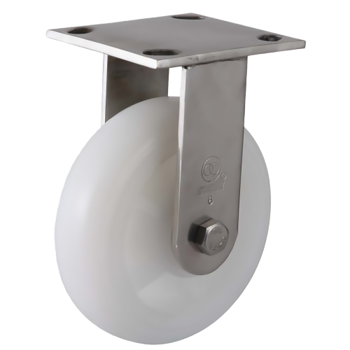8" x 2" PP Wheel,4.5" x 4" Top Plate Rigid Casters, 926 lbs Load Rating