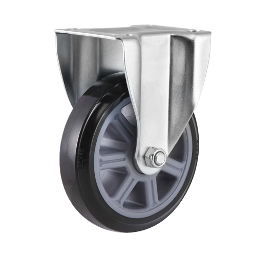 8" x 2" Premium PU Wheel,4.5" x 4" Top Plate Rigid Casters, 772 lbs Load Rating