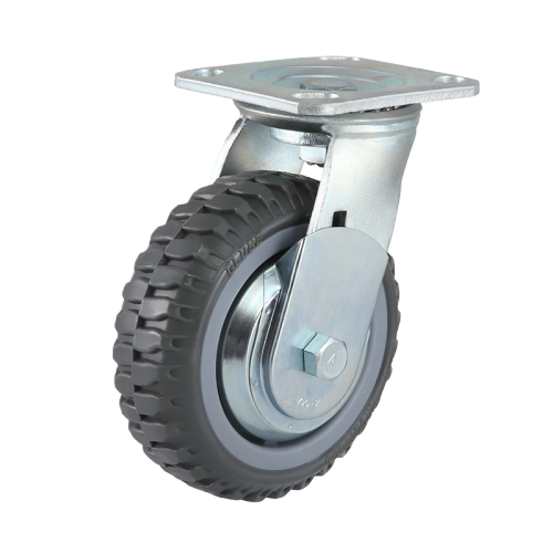 6" x 2" Polyurethane Wheel,4.5" x 4" Top Plate Swivel Casters, 904 lbs Load Rating