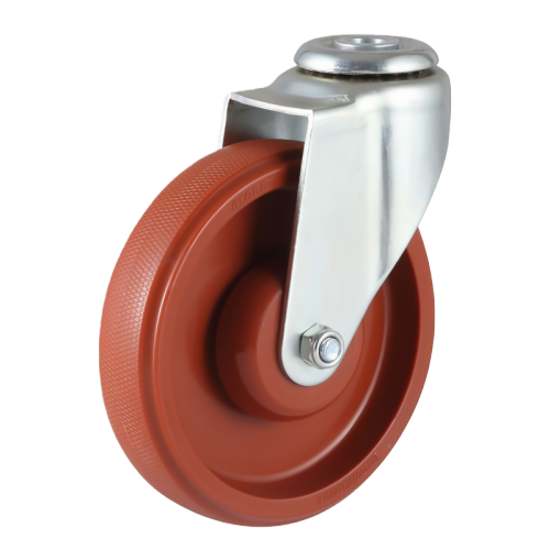 4" x 1" PP Wheel, Bolt Hole Casters, 176 lbs Load Rating