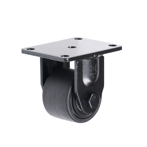 3" x 2" Premium Nylon Wheel,4" x 3.2" Top Plate Rigid Casters, 1213 lbs Load Rating