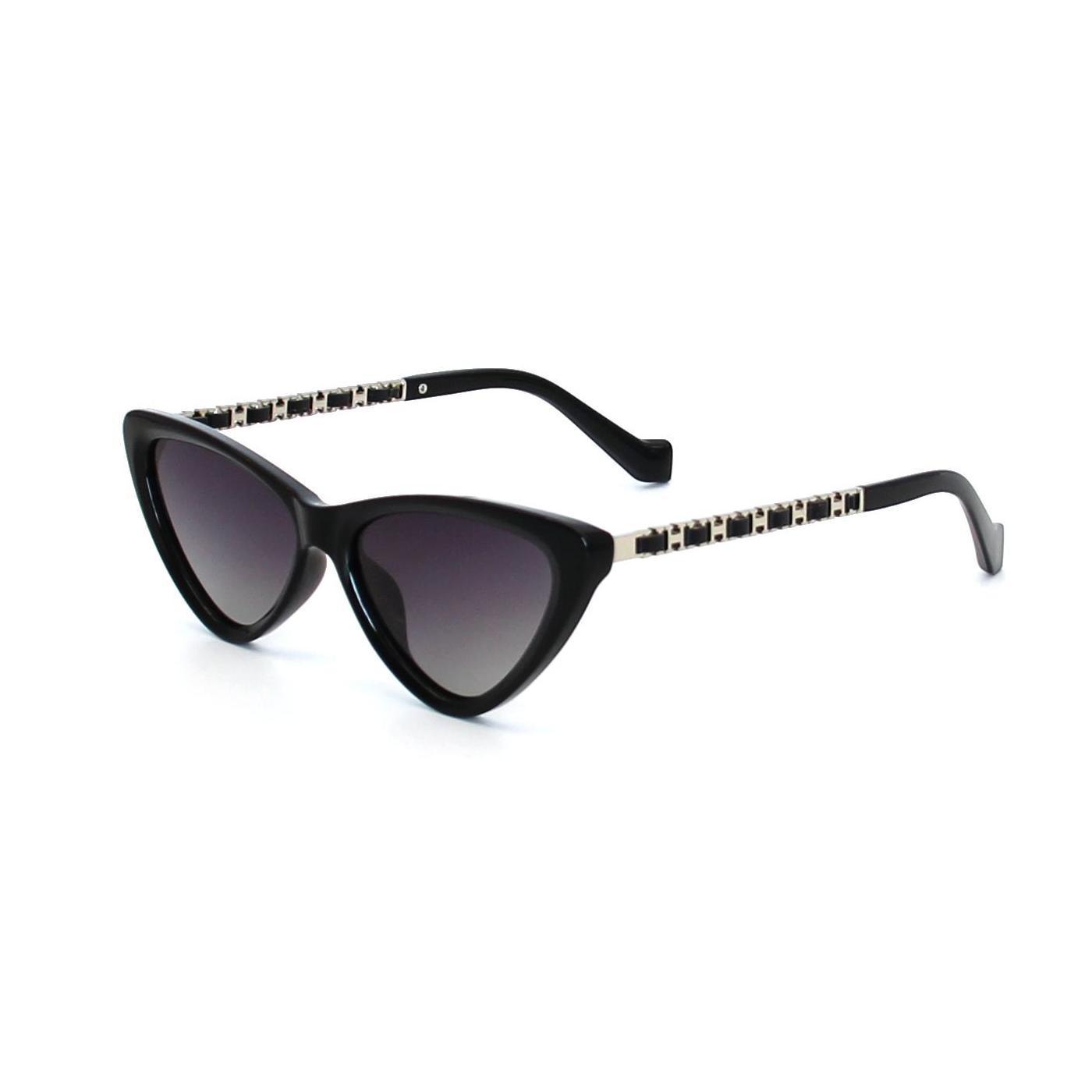LEKE Metal Cat's eyes small Compact polarized sunglass