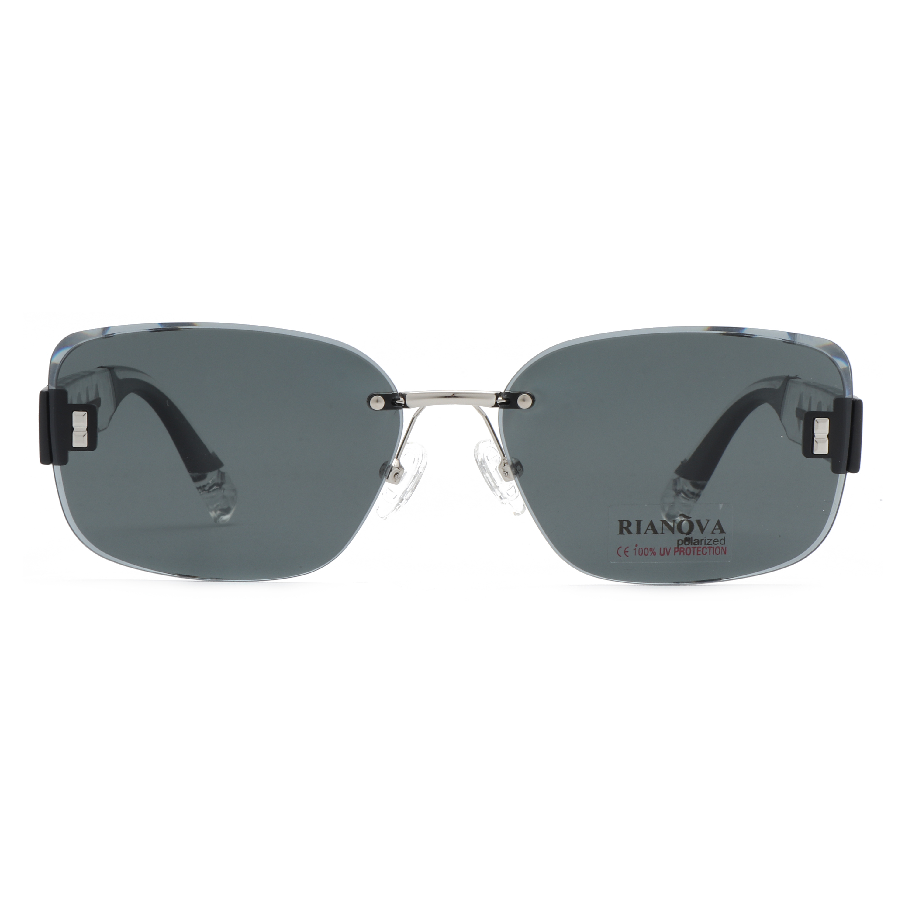 RIANOVA Rimless TR90 Nylon polarized sunglasses 6012
