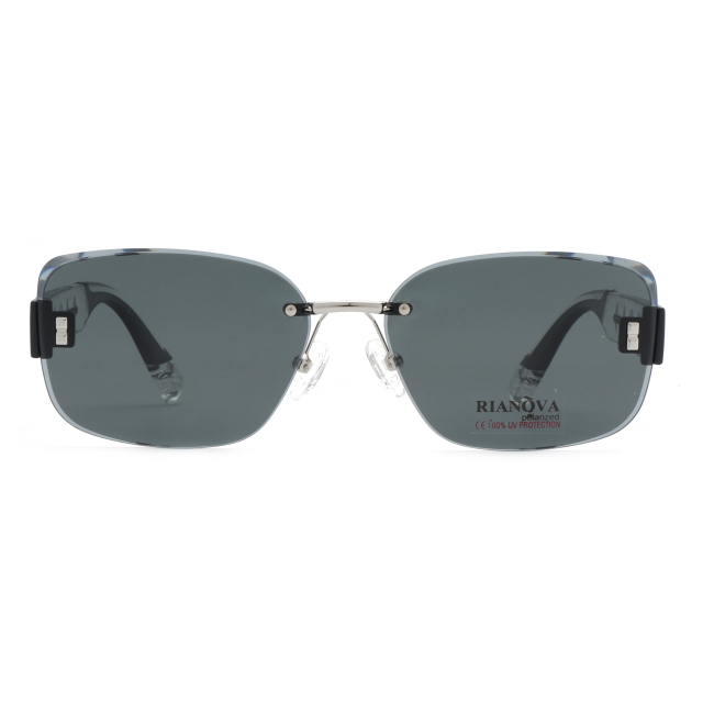 RIANOVA Rimless TR90 Nylon polarized sunglasses 6012
