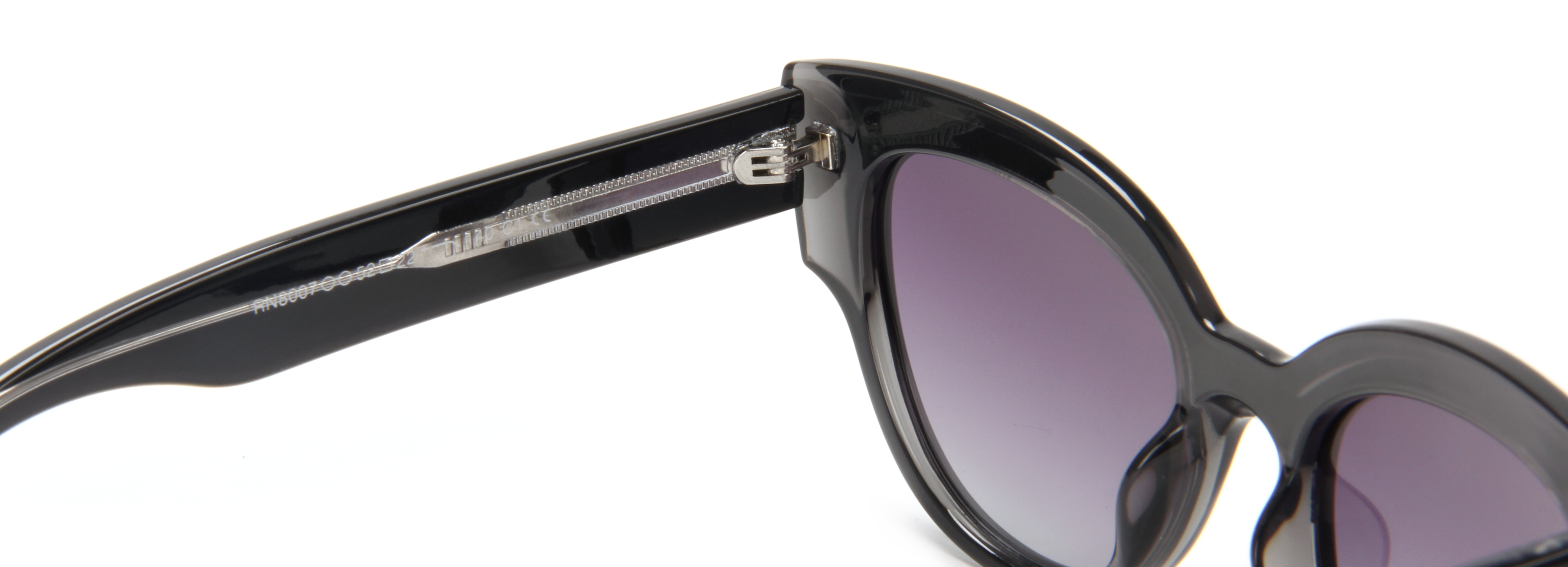 LEKE Oval Cat Eye Thick Leg Polarized Sunglasses 8007