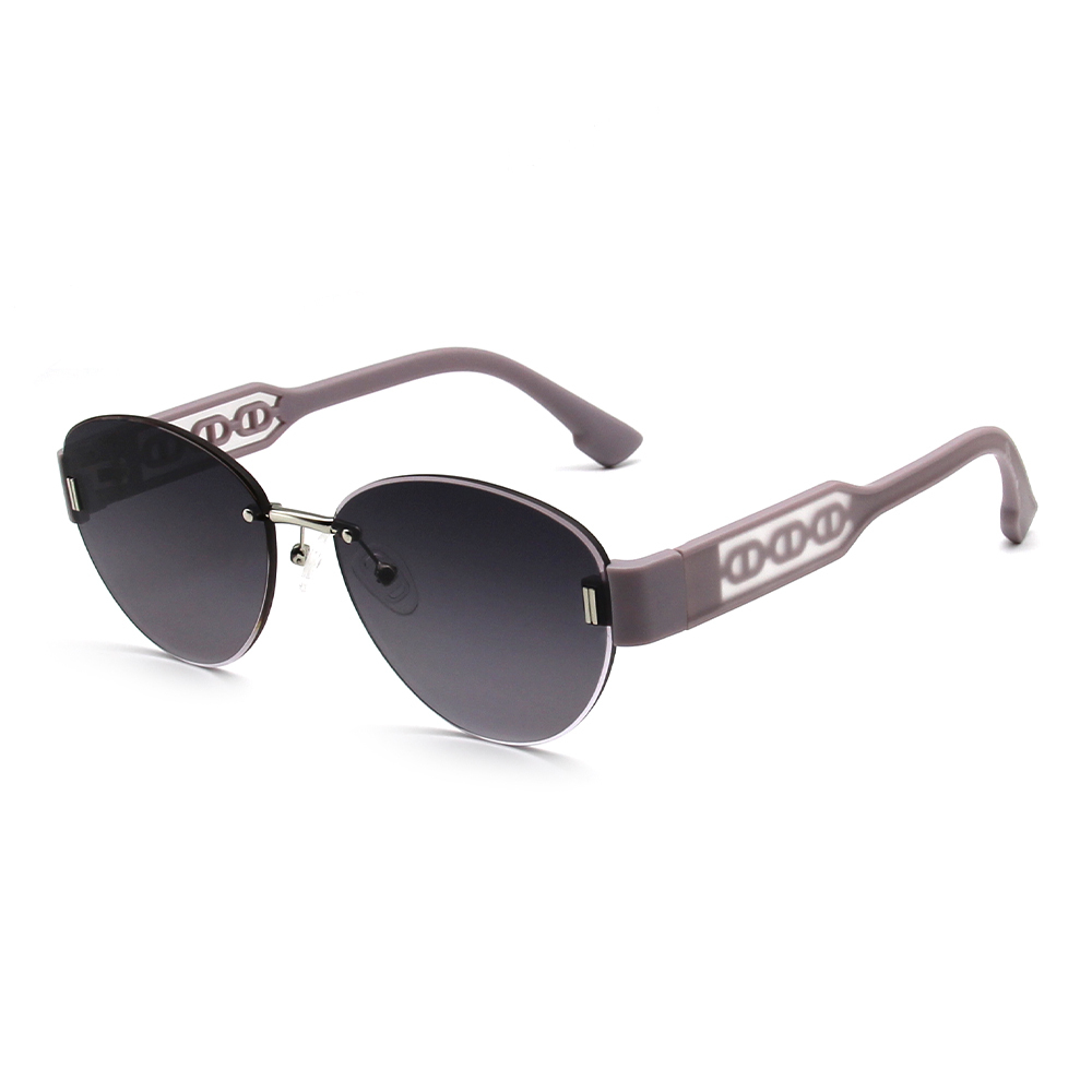 RIANOVA Frameless polarized sunglasses UV resistant sunglasses 6027