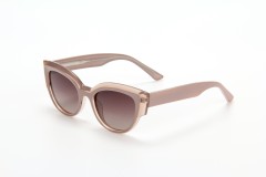 LEKE Oval Cat Eye Thick Leg Polarized Sunglasses 8007