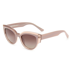LEKE Oval Cat Eye Thick Leg Polarized Sunglasses 8007