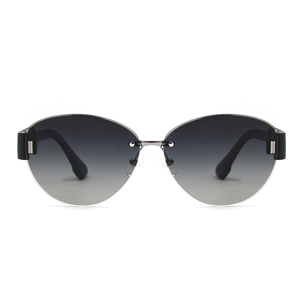 RIANOVA Frameless polarized sunglasses UV resistant sunglasses 6027