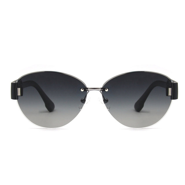 RIANOVA Frameless polarized sunglasses UV resistant sunglasses 6027