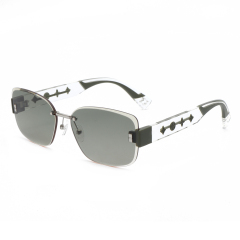 RIANOVA Rimless TR90 Nylon polarized sunglasses 6012