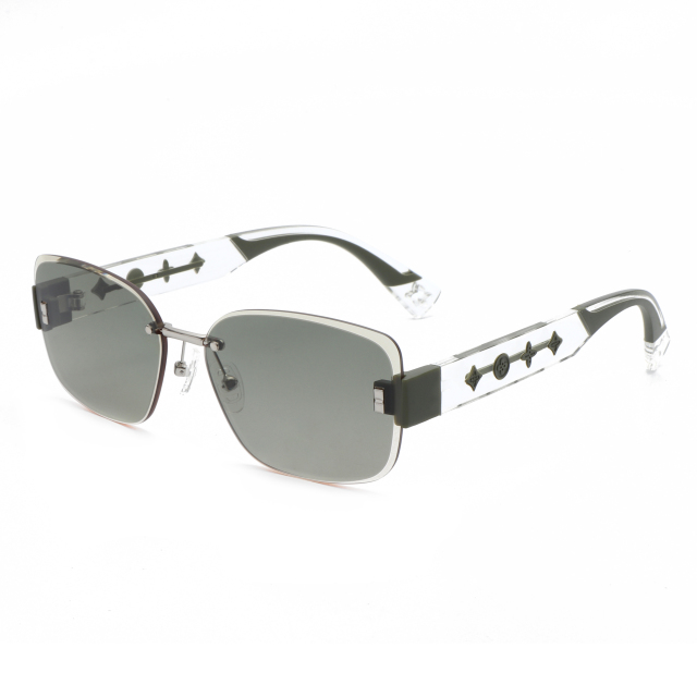 RIANOVA Rimless TR90 Nylon polarized sunglasses 6012