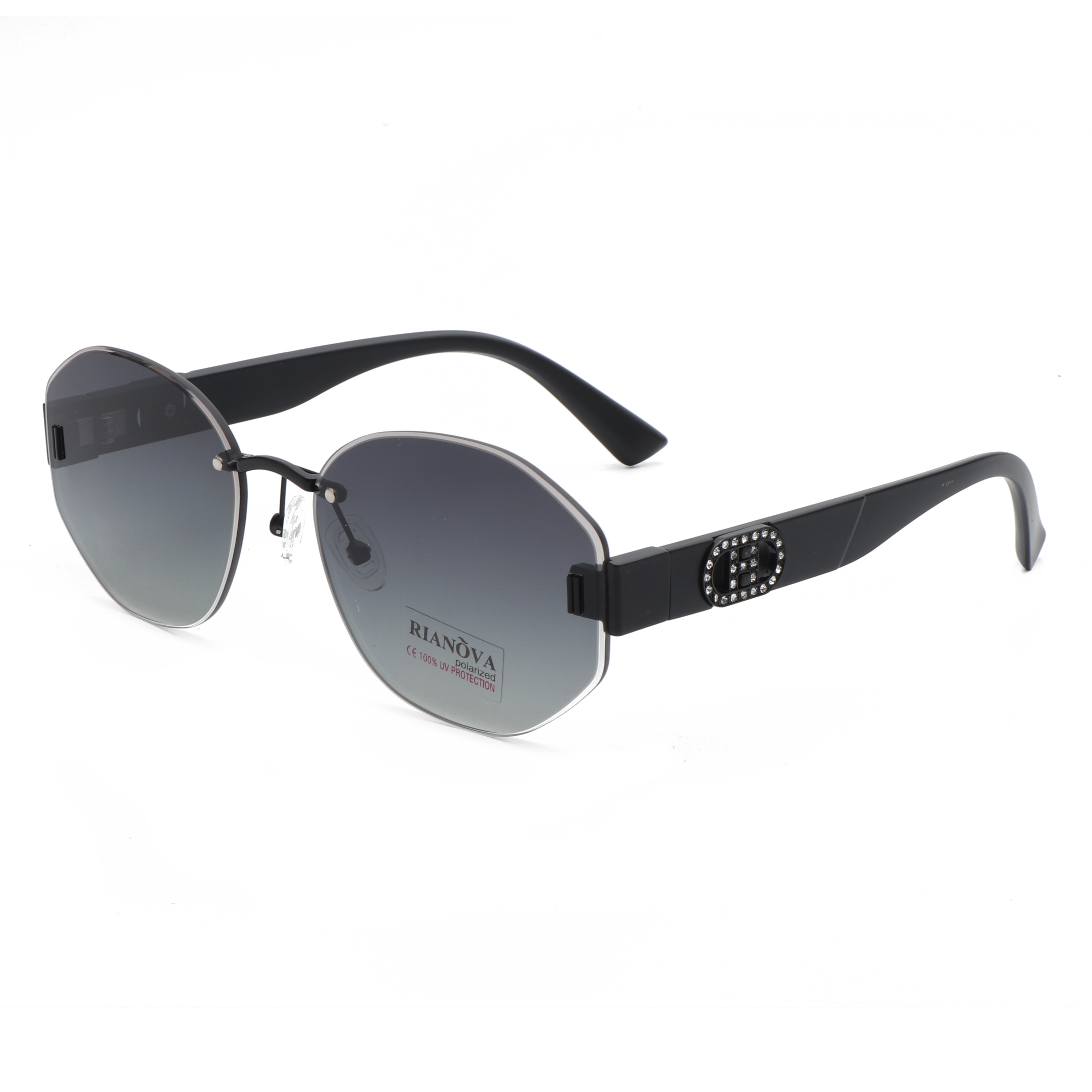 RIANOVA UV resistant TR90 sunglasses with nylon polarizing lenses 6015