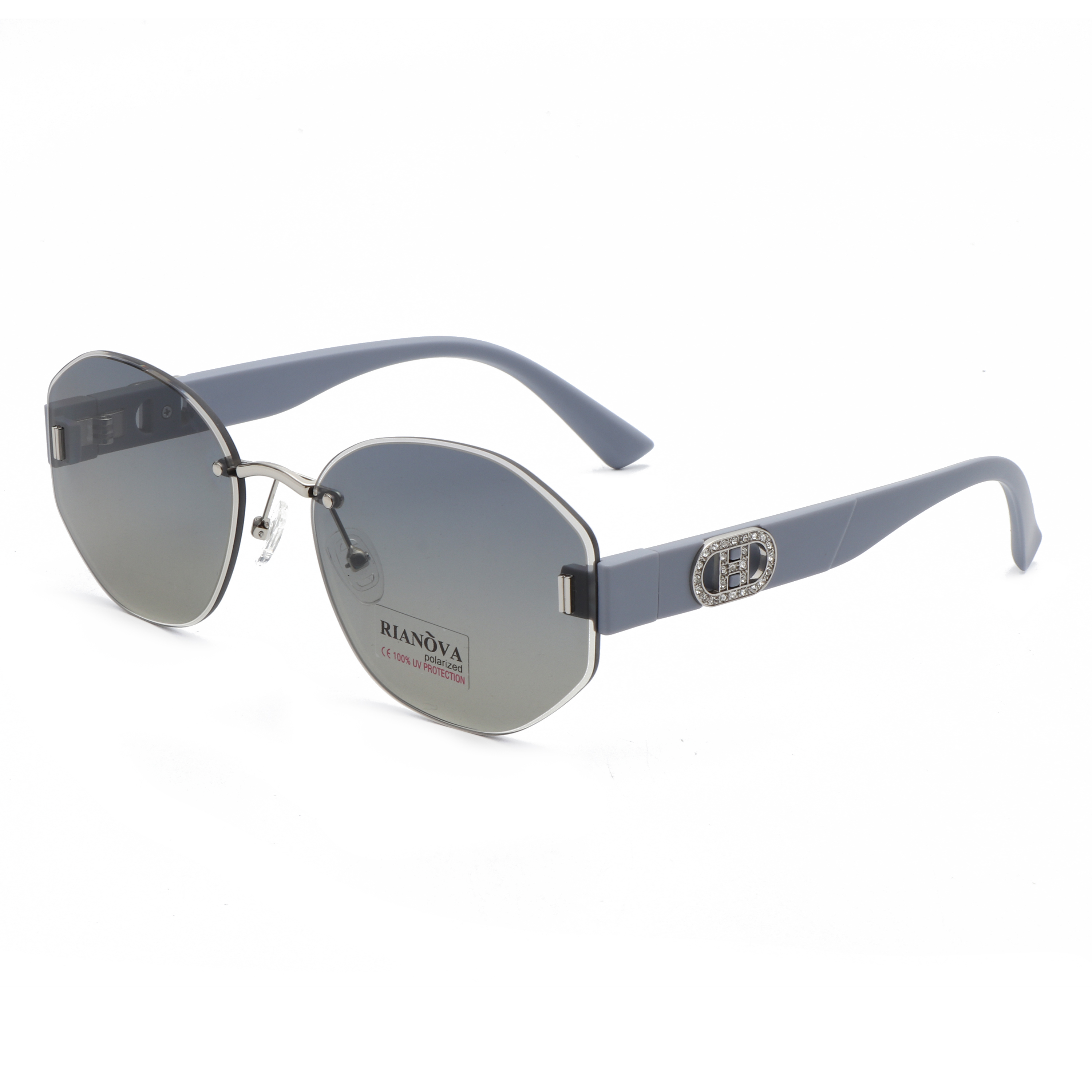 RIANOVA UV resistant TR90 sunglasses with nylon polarizing lenses 6015
