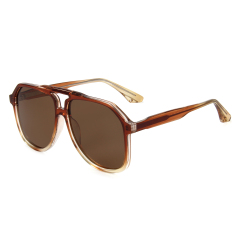 RIANOVA polarized sunglasses CP leg Square glasses 5003
