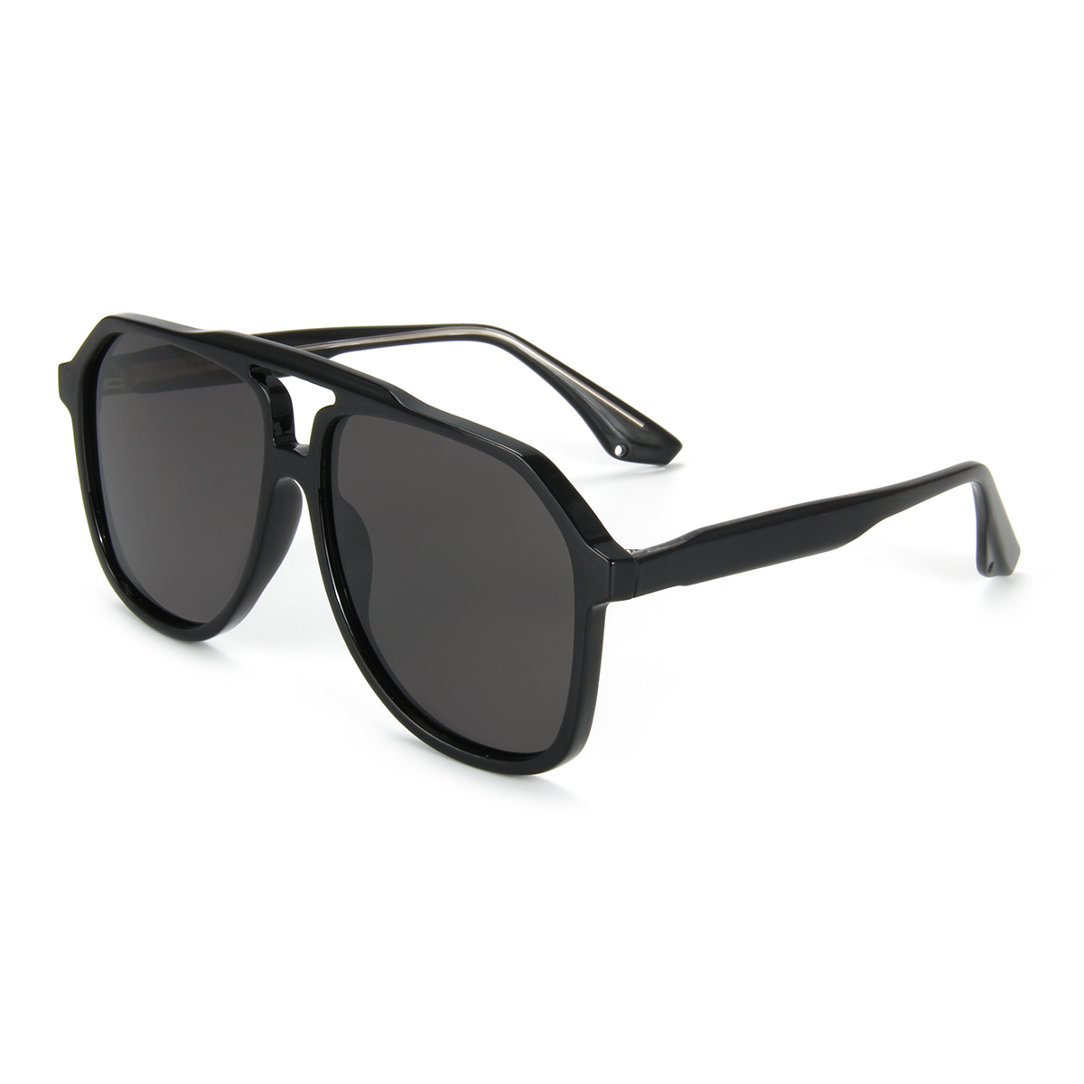 RIANOVA polarized sunglasses CP leg Square glasses 5003