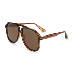 RIANOVA polarized sunglasses CP leg Square glasses 5003