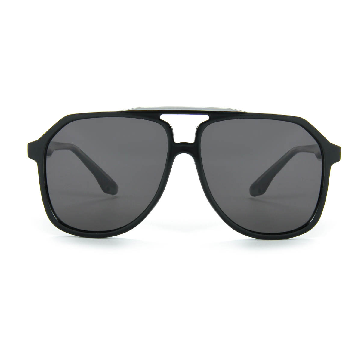 RIANOVA polarized sunglasses CP leg Square glasses 5003
