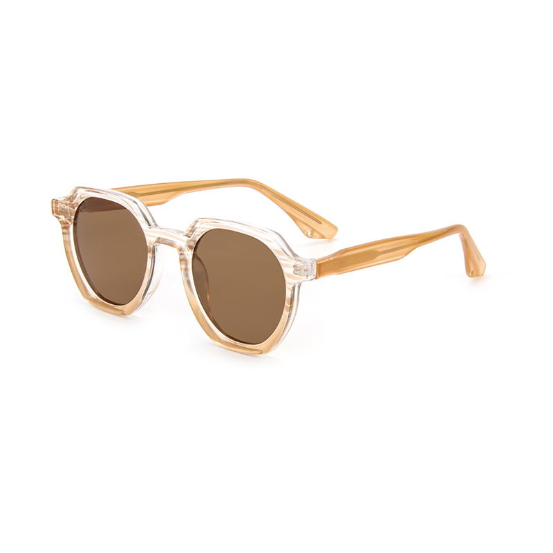 RIANOVA Oval CP Leg Polarized Sunglasses 5004
