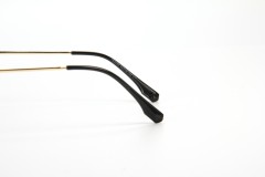 RIANOVA TR90 square metal anti-blue light frosted eyeglasses frame with decorative temples 2099