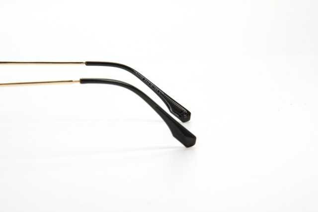 RIANOVA TR90 square metal anti-blue light frosted eyeglasses frame with decorative temples 2099
