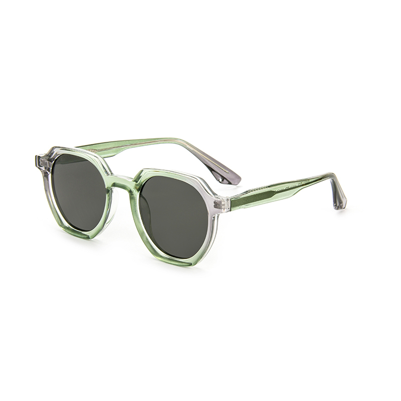 RIANOVA Oval CP Leg Polarized Sunglasses 5004