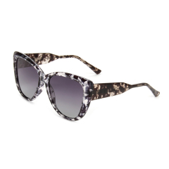 RIANOVA cat eye shaped large frames thick legs become thin cp temples polarized sunglasses 7008